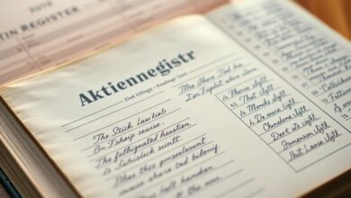Aktienregister: Definition und Funktion